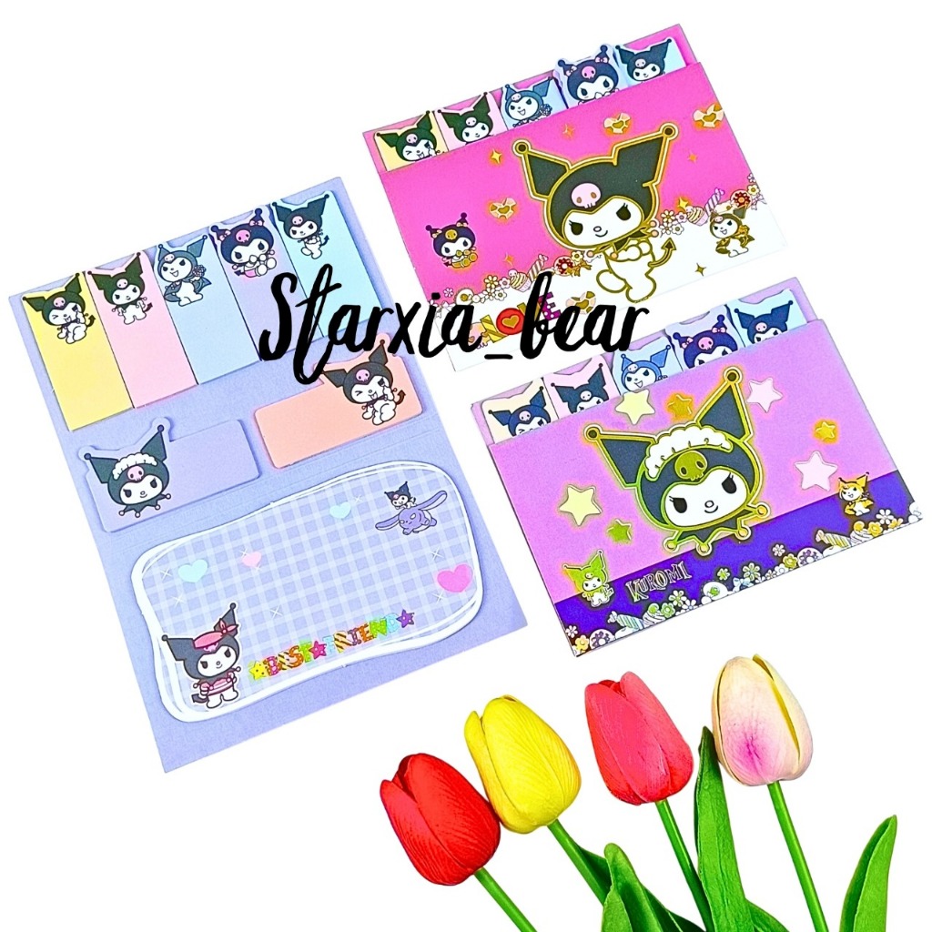 

Sticky Note Bookmark Pembatas Buku Sanrio Cinnamoroll (FAY 506)