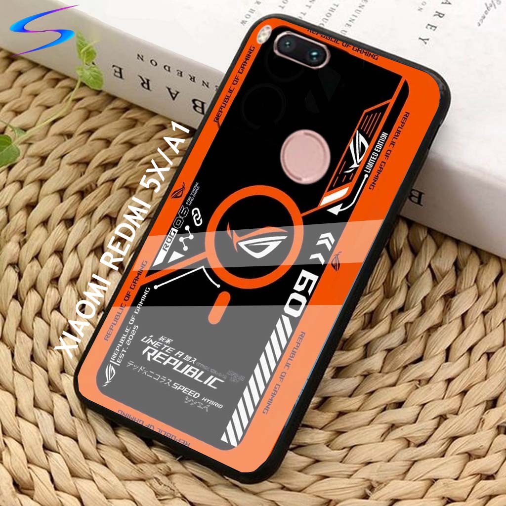 CASE Xiaomi Redmi 5X/MIA1 Terbaru (rog games) - Case Hp - Sheishore- Casing Hp - Softcase Case Hp - 