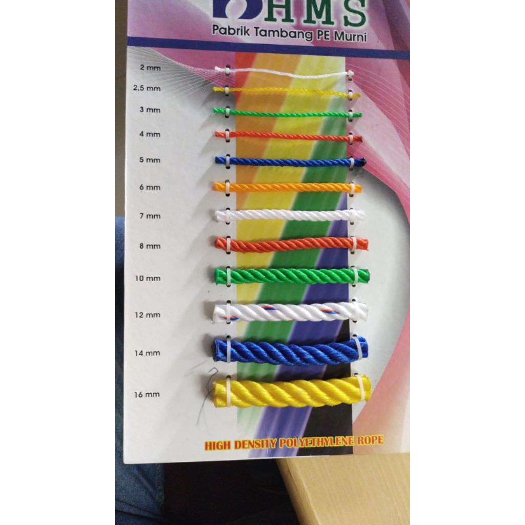 

Tali Tambang PE Murni 12mm