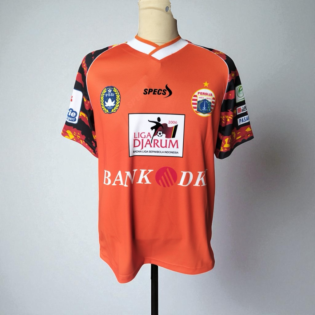 Jersey Retro Persija Jkt Home 2006 Classic Vintage Blockcore
