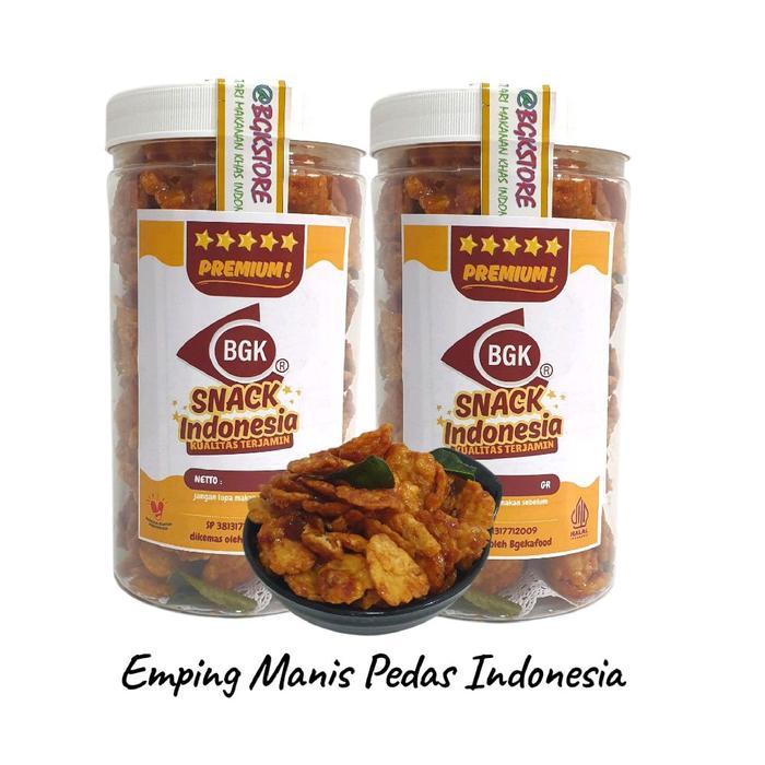 

Emping Melinjo Manis Pedas Daun Jeruk 1/4Kg 250Gram