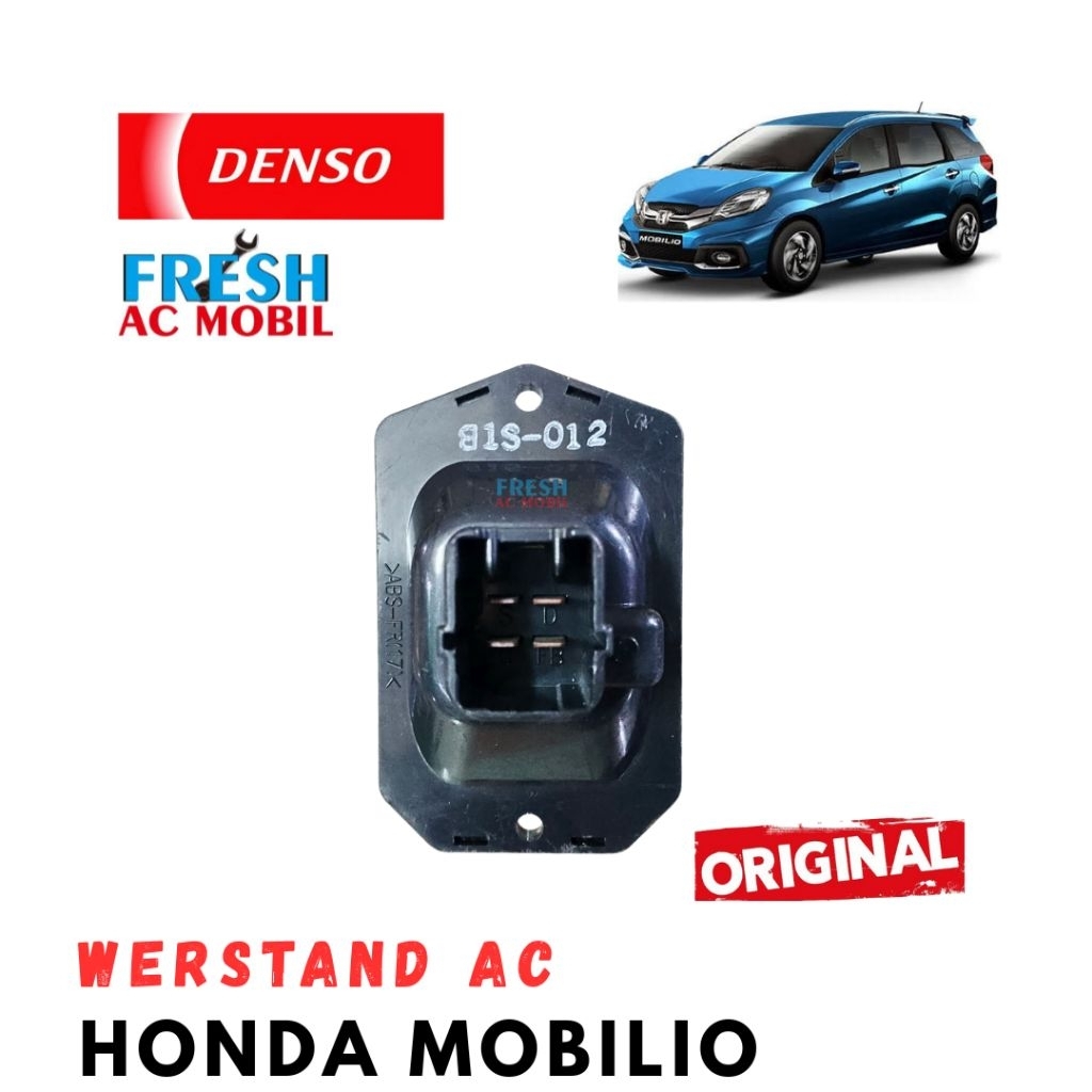 Werstand AC Honda Mobilio Resistor Blower AC Westan Honda Mobilio Original Denso