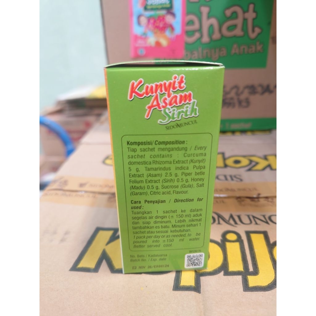 

Kunyit Asam Sirih SidoMuncul