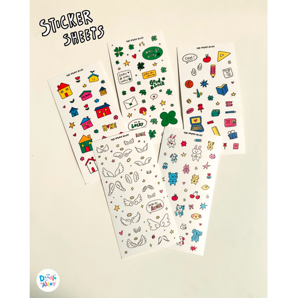 

[ READY STOCK ] Universal Doodle Deco Sticker by The Doodle Alley