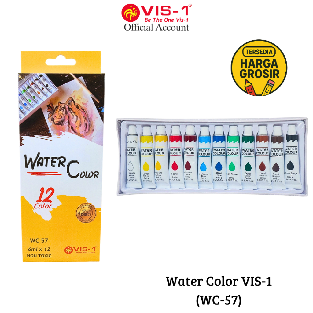 

VIS-1 - Water Color WC57 / Cat Air VIS-1 12 Warna