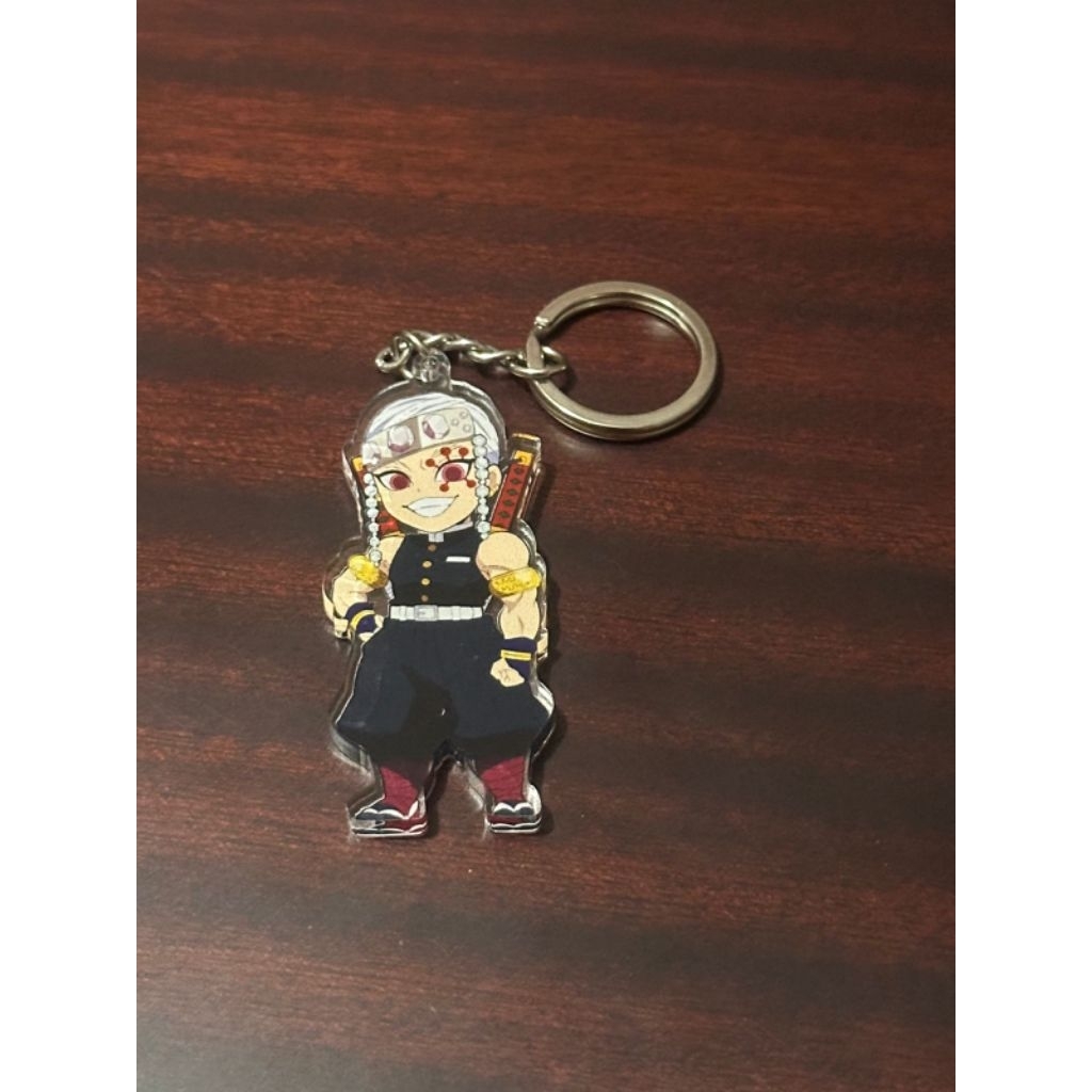 Family Mart x Demon Slayer Keychain Gantungan Kunci Uzui Tengen