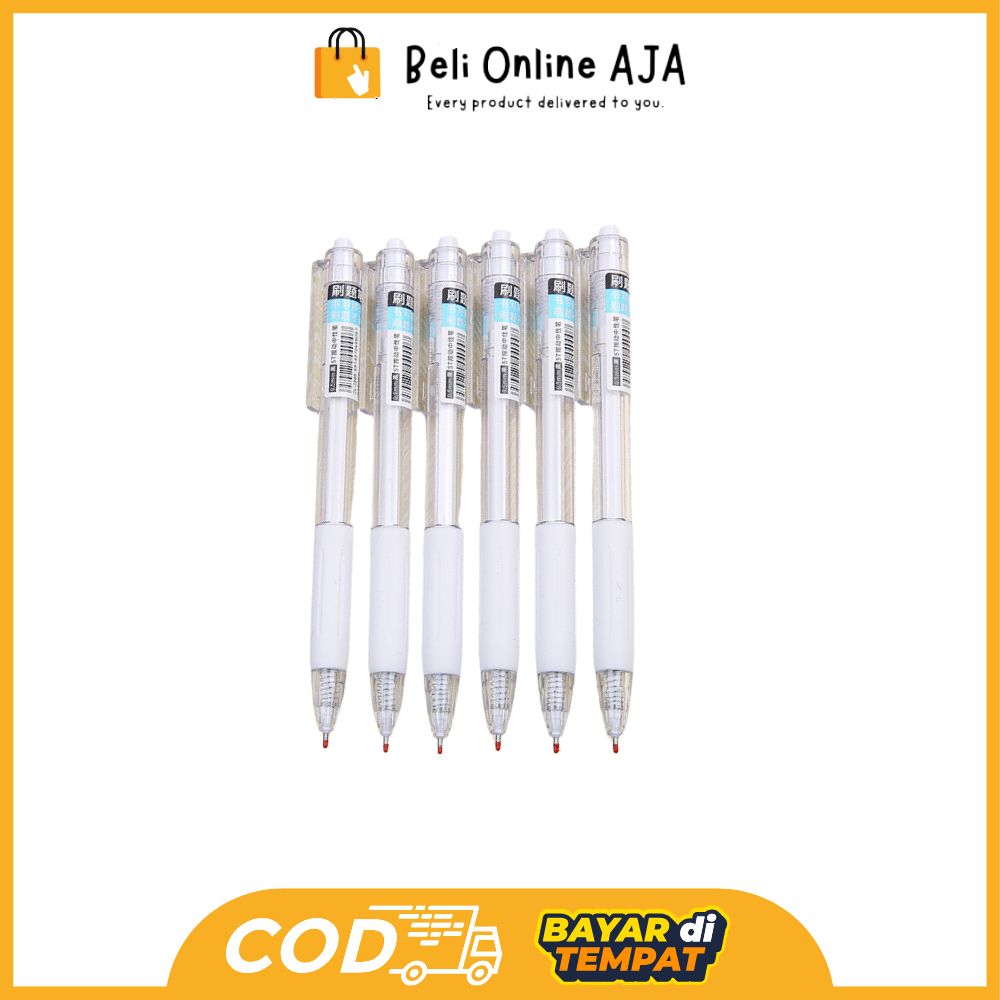 

BOA Pena Gel Simple / Pena Polos Mechanical Stationary Alat Tulis Sekolah Kantor / Pulpen / Pena Mekanik Cetekan Y3439