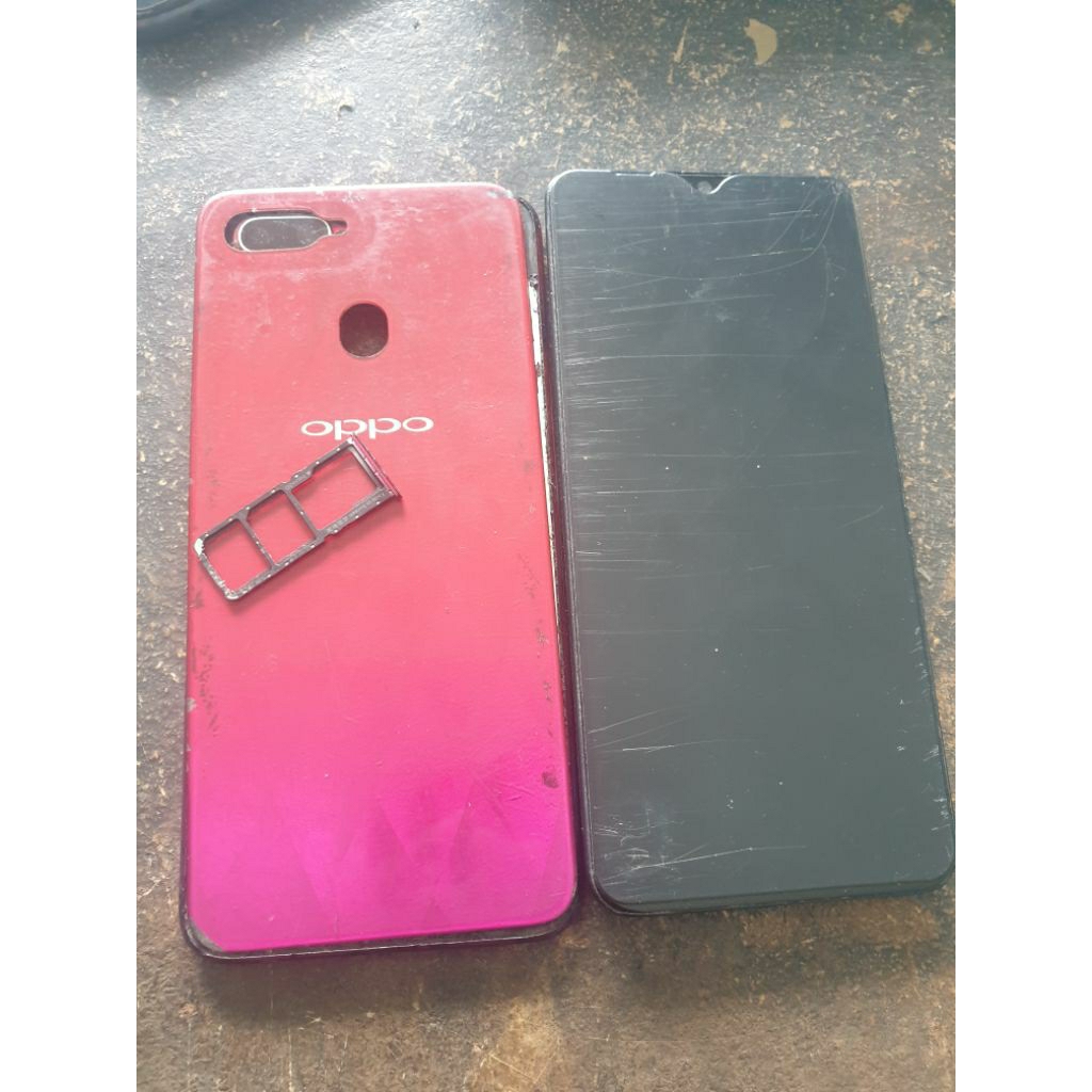 OPPO F9 RAM 4)64 MESIN HIDUP ORIGINAL