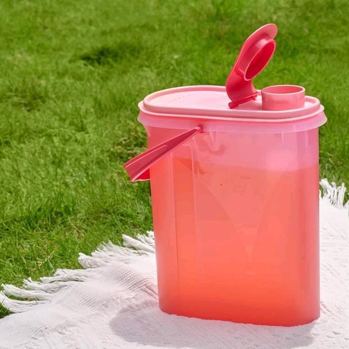 Beverage Buddy Teko Tenteng Tupperware Pink New