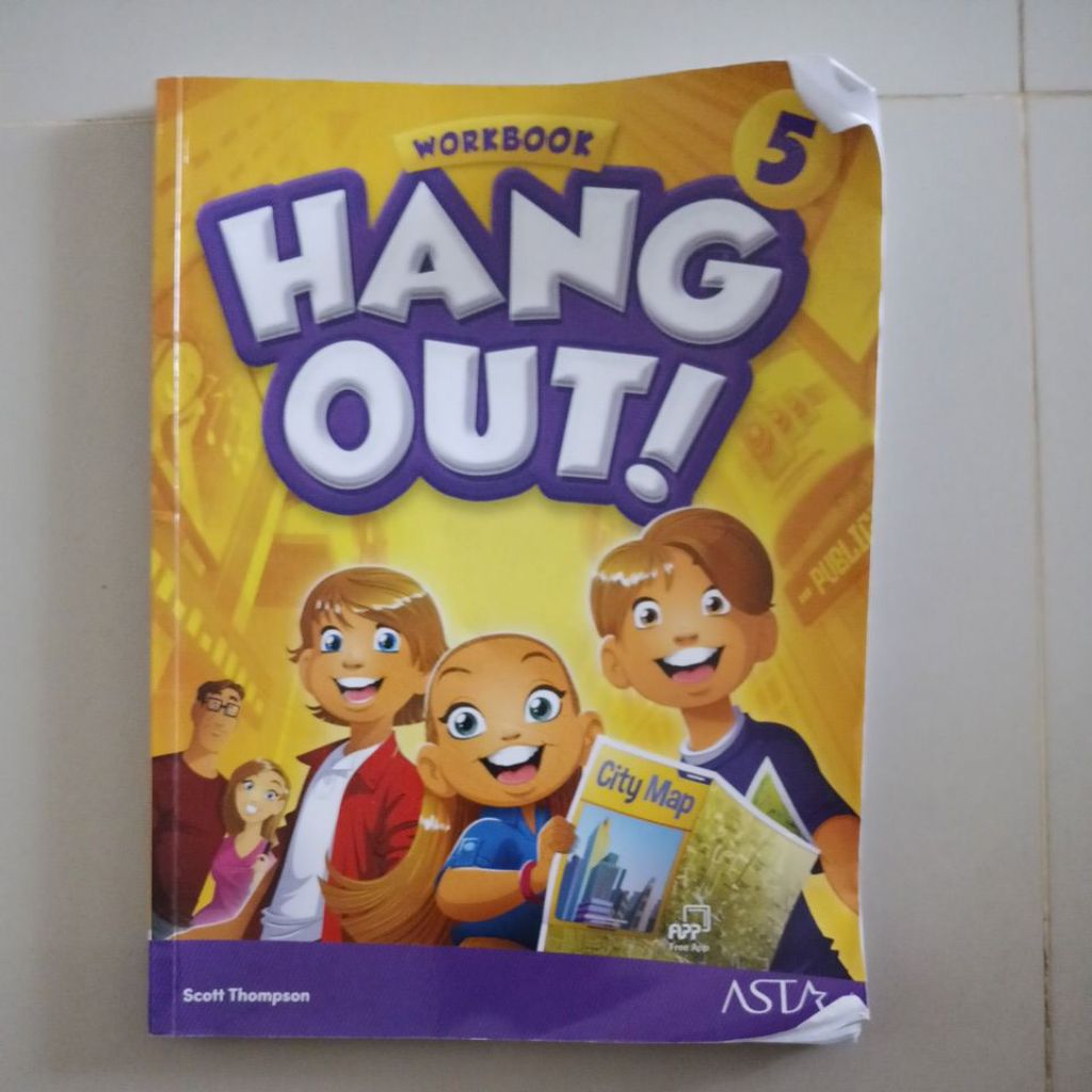 buku workbook hang out 5