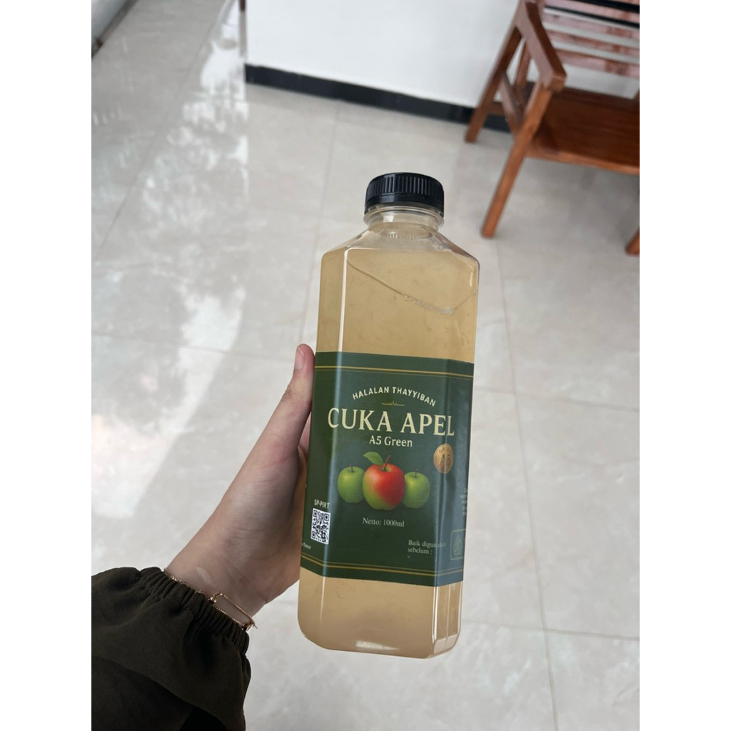 

Cuka Apel a5green dari apel organik asli HALAL BPOM organik vinega vinegar
