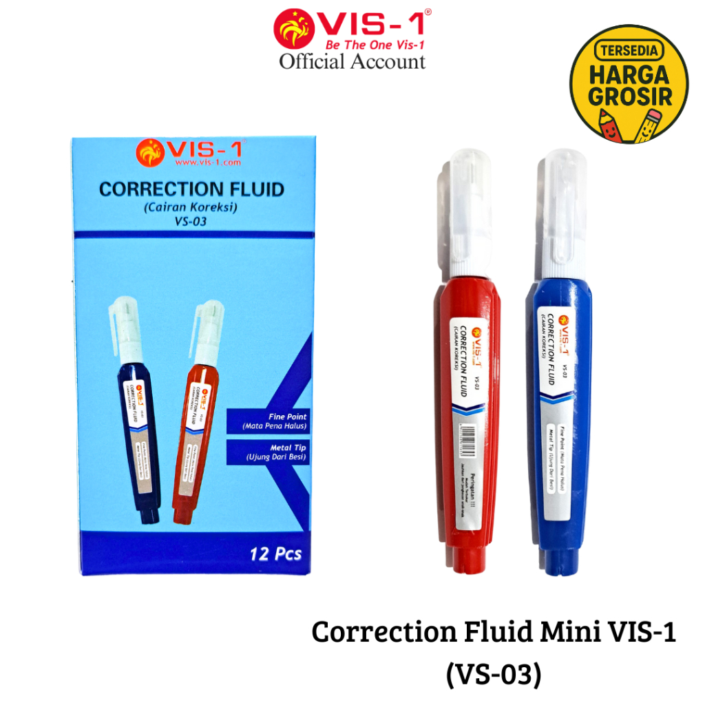 

VIS-1 Tipe X Cair VS-03 / Correction Fluid VS-03