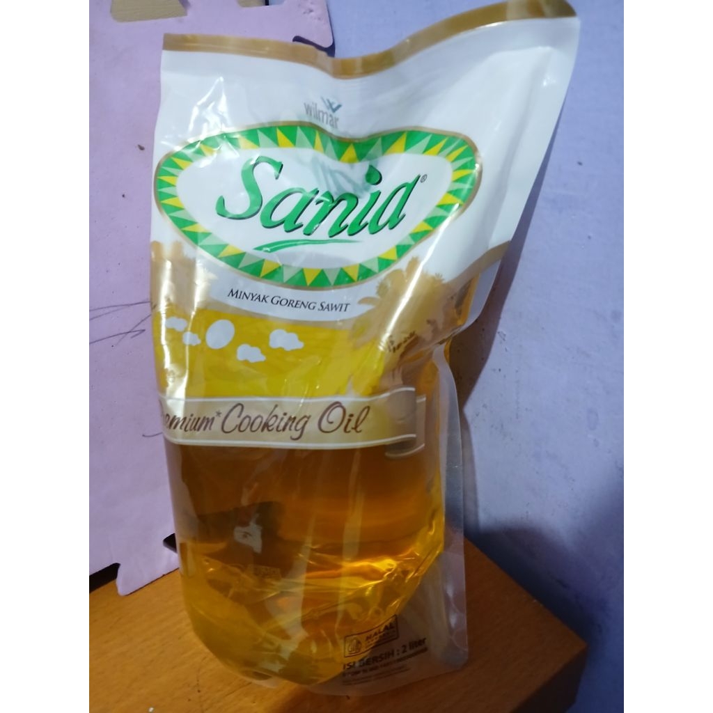 

minyak goreng sania isi bersih 2 liter