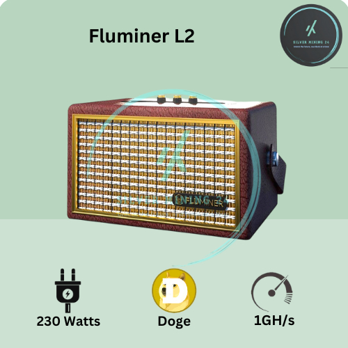 Fluminer L2 1GH 230W Doge Mining Asic Miner
