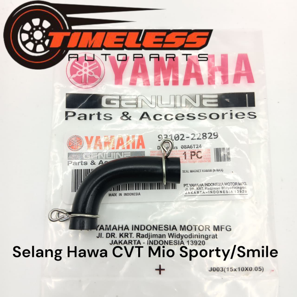 Selang Hawa CVT Mio Smile Mio Sporty Selang Gardan Selang CVT Mio Original YAMAHA Part