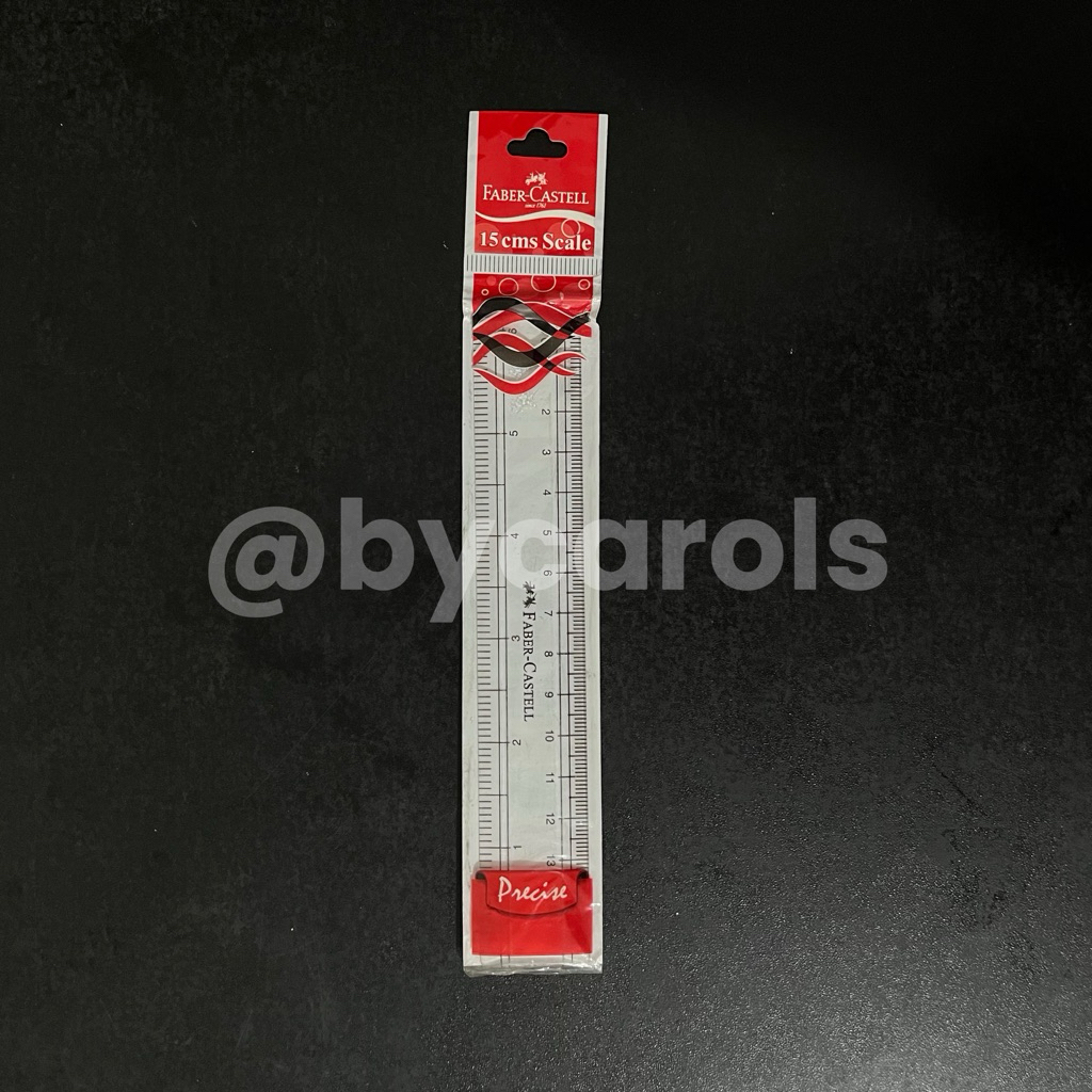 

PENGGARIS MISTAR FABER CASTELL 15 CM