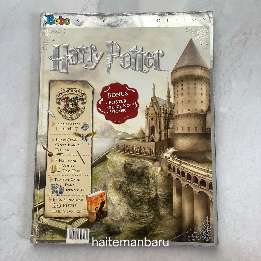 Majalah Harry Potter Bobo Special Edition 2