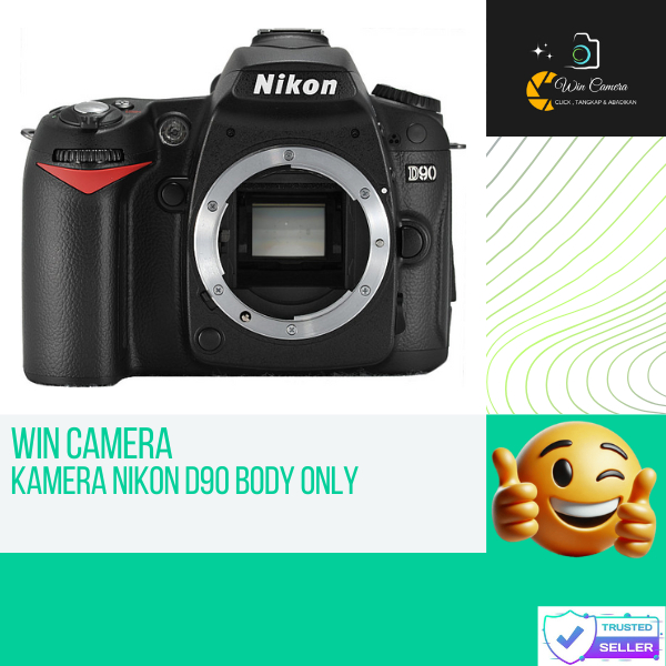 Kamera Nikon D90 Body Only / Camera Nikon D90 / Kamera DSLR / Camera DSLR