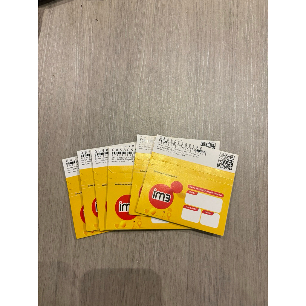 KARTU PERDANA IM3 / 3GB