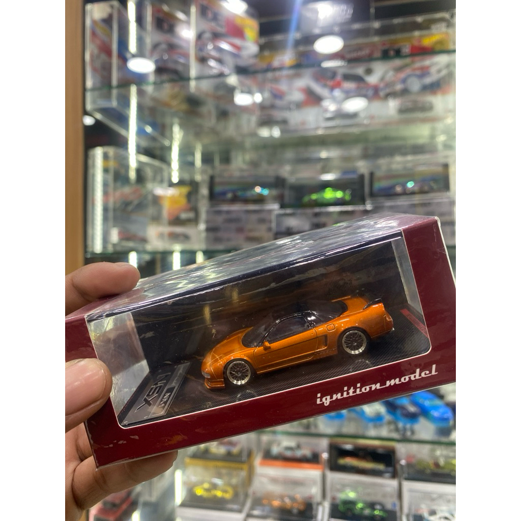 Ignition Model Honda NSX oranye