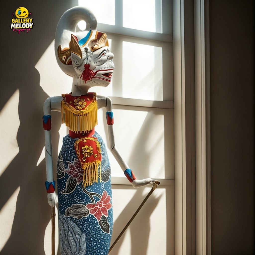 Wayang Golek Hanoman uk 50cm
