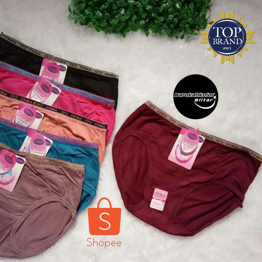 CD wanita fema/ celana dalam wanita dewasa L XL XXL FEMA Celana dalam wanita 393/361 FEMA