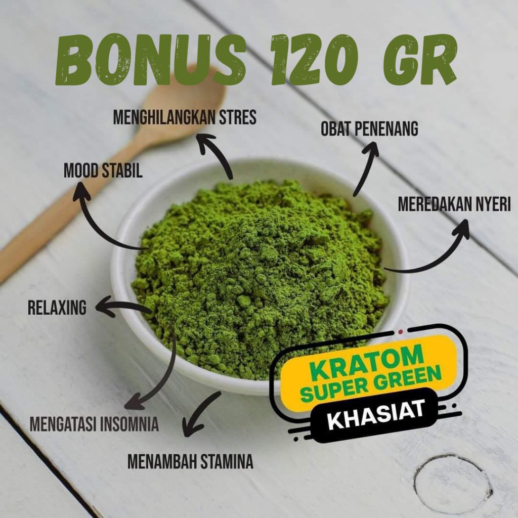 

bubuk minuman seduh kakuam hijau kualitas S kemasan 1 kg