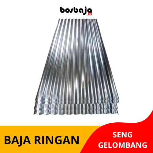 Seng Gelombang Baja Ringan Tebal