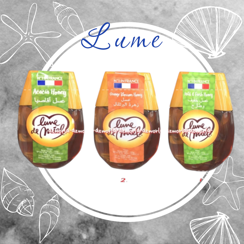 

Lune de Miel Madu 250gr Acacia Honey Orange Blossome Mild & fresh No. 1 in France Dari paris Lumedemiel