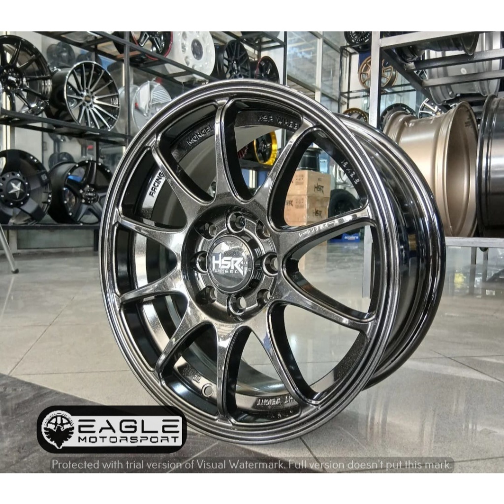 VELG MOBIL MODEL JDM HSR INDY R15 COCOK BUAT FREED IGNIS SWIFT MOBILIO VIOS DLL
