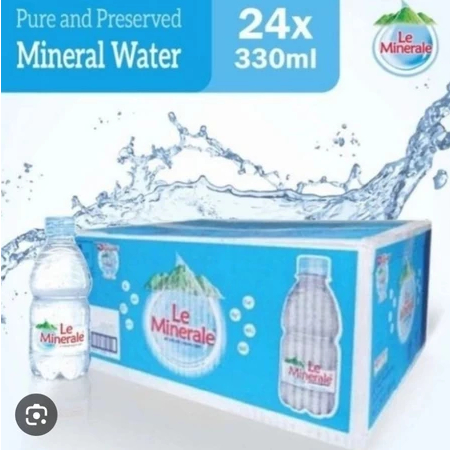 

Le Minerale Botol Kecil 330 ml 1 dus 24 botol