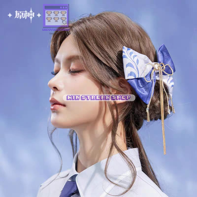 Genshin Impact Official Merchandise - Kamisato Ayato Bow Hair Pendant / Ayato Bow Hair Pendant / Kam