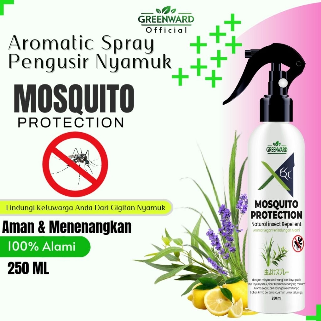 Semprotan Pembasmi Nyamuk Ampuh | Obat Anti Nyamuk Semprot | Pengusir Nyamuk Rumah & Kamar
