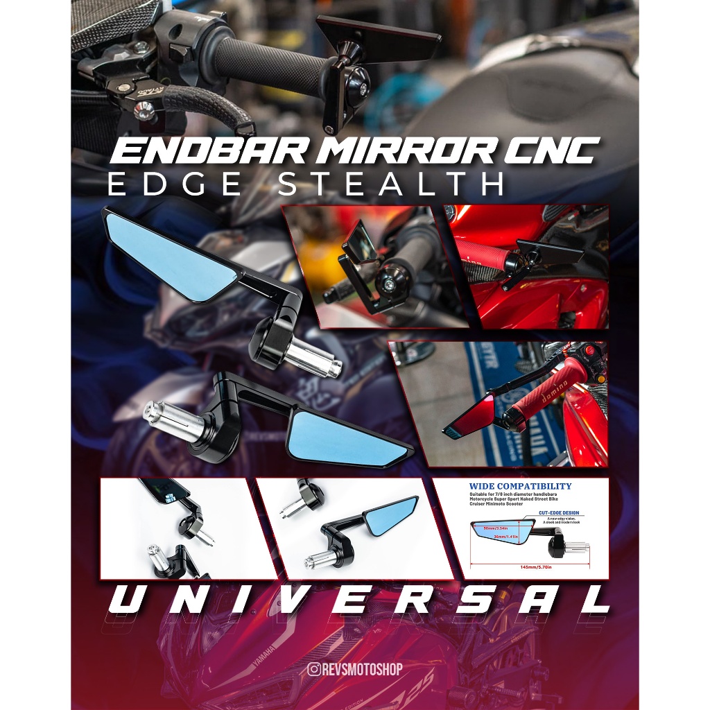 GPTECH SPION ENDBAR END BAR CNC EDGE - UNIVERSAL SPION JALU