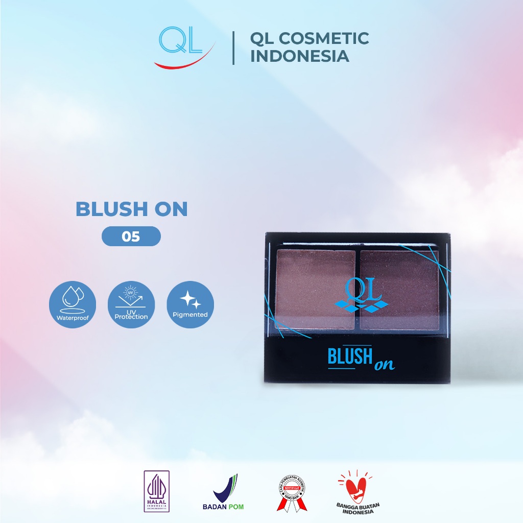 QL Cosmetic Blush On 05 - 10 gr