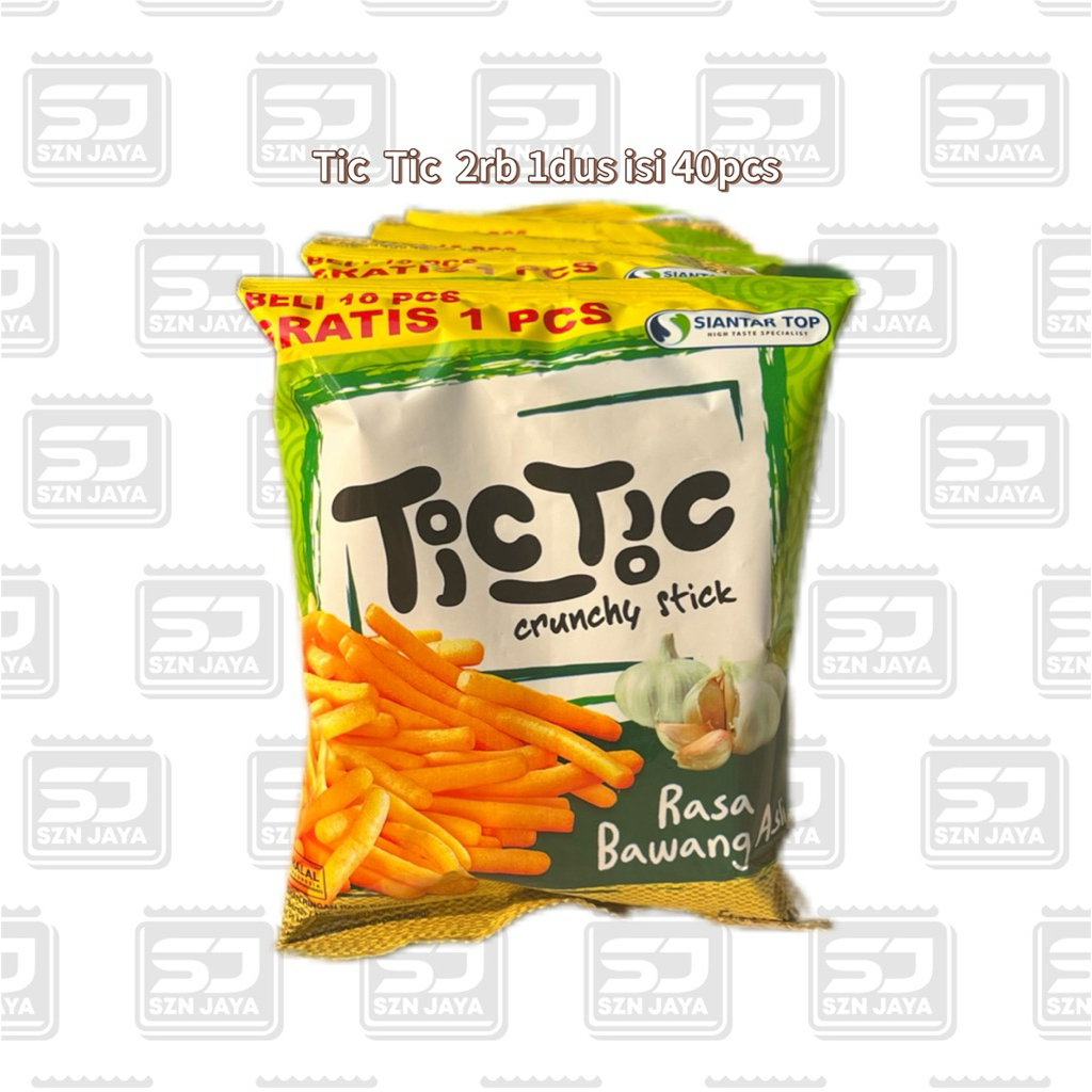 

Tic Tic snack Bawang 1dus isi 40pcs