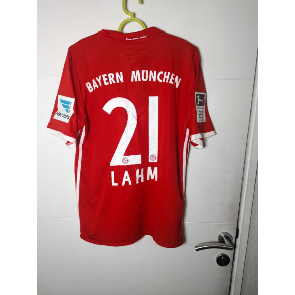 Jersey Bayern Munich Home Kit 2016/2017 Nameset#21.LAHM