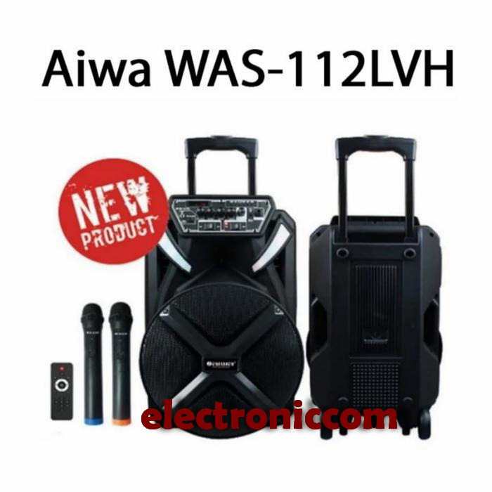 SPEAKER PORTABLE AIWA 12 INCH WAS 112 LVH