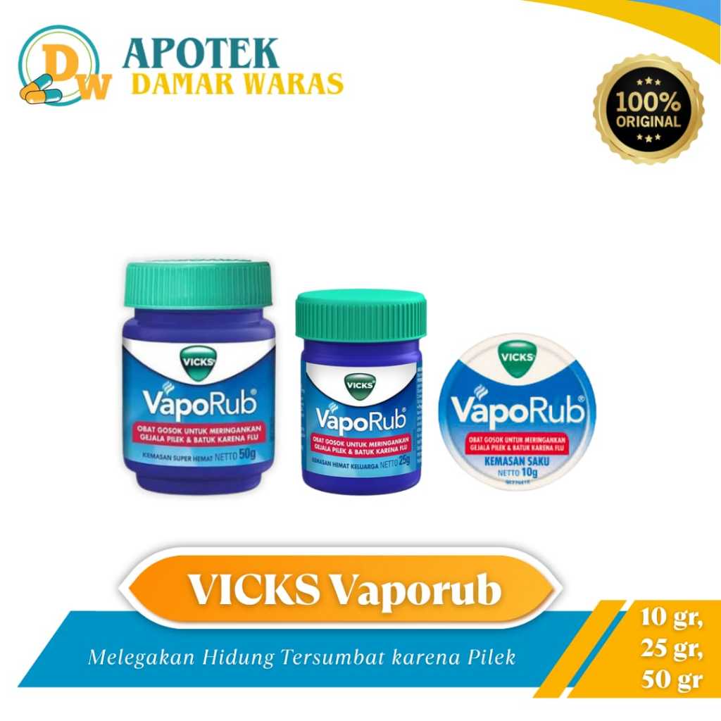 VICK VAPORUB BALSEM/INHALER