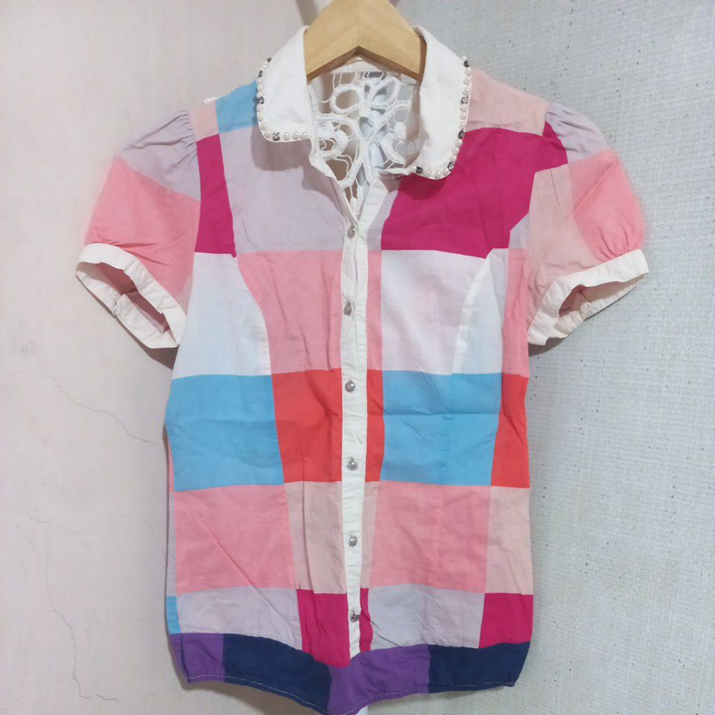 Blouse unik kemeja