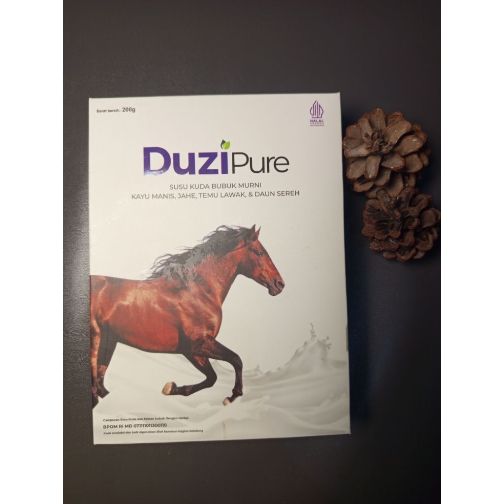 

Duzipure susu kuda bubuk murni 200gr