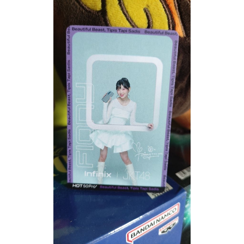 photocard fiony Infinix x JKT48 official