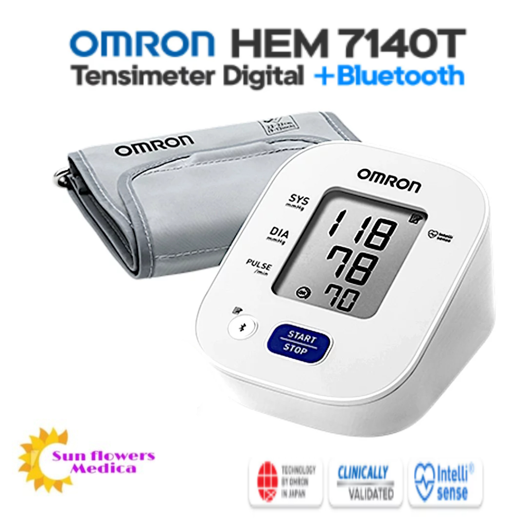 Tensimeter Digital Omron HEM-7140T Bluetooth/ Tensimeter Omron 7140T