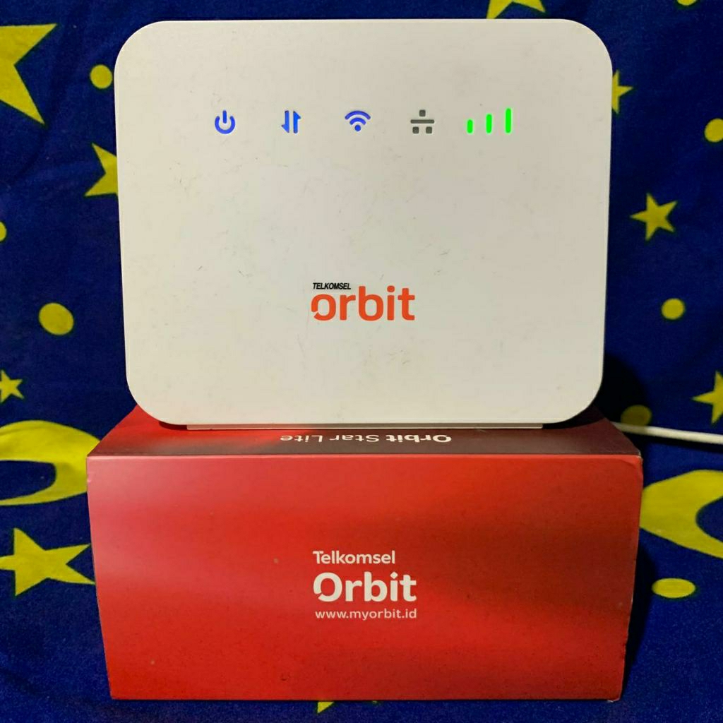 Orbit Star Lite Wifi 4G LTE Router HKM0126 All Gsm 4G LTE & T-Sel Only Telkomsel Byu Unlimited