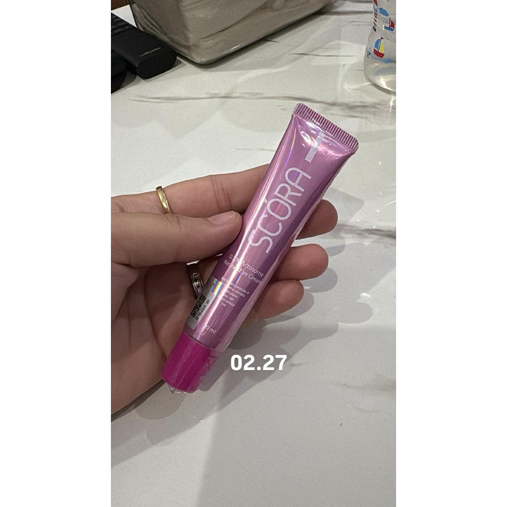scora retinol eye cream