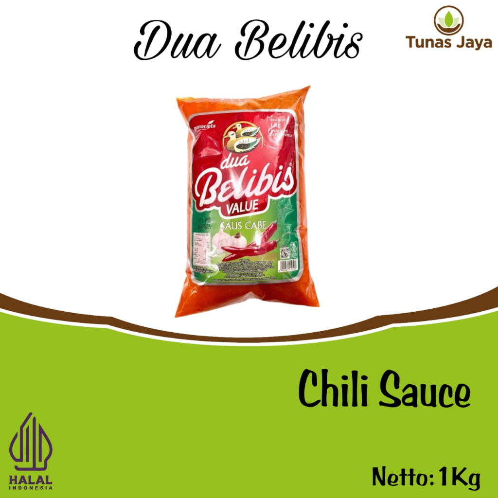 

DUA BELIBIS SAMBEL 1KG / Saus Sambal Belibis 1kg