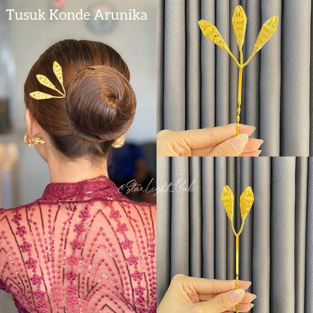 STARLIGHT BALI -  Tusuk Konde Arunika / Cempaka Kantil  / Konde Rambut / Aksesoris Rambut