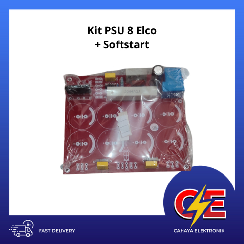 Kit PSU 8 Elco + Softstart