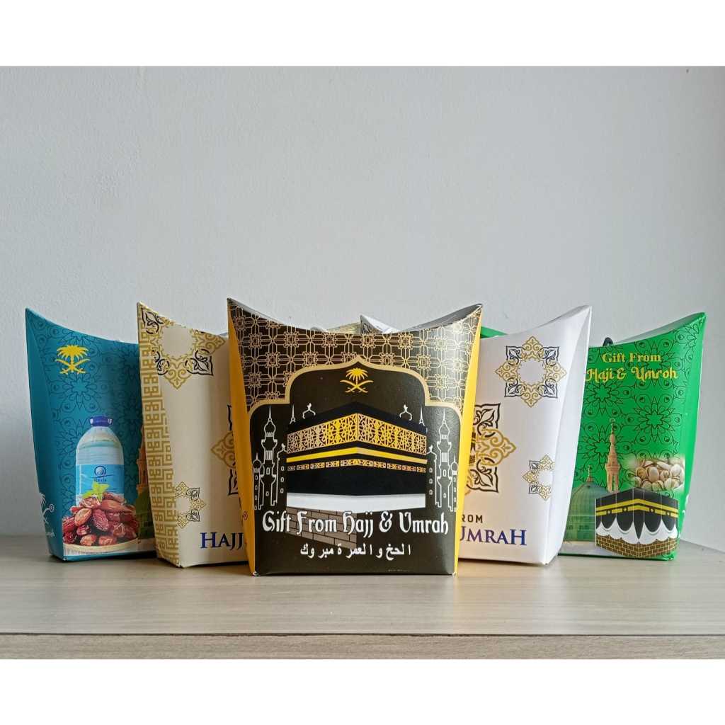 

Paper Bag Kemasan Oleh-Oleh Haji dan Umroh Tas Jinjing Premium Untuk Hampers Hadiah Souvenir