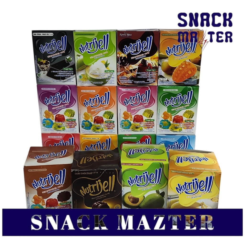 

Nutrijell Aneka Rasa Buah Kemasan Besar/ REGULAR BOX